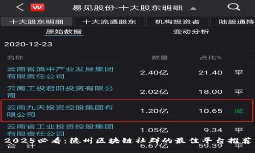 2025必看：德州区块链社群的最佳平台推荐