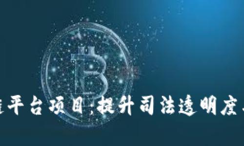 检察院研发区块链平台项目：提升司法透明度与效率的创新之路