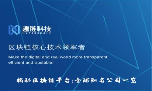 揭秘区块链平台：全球知名公司一览