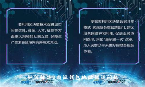 如何解决B特派钱包地址错误问题
