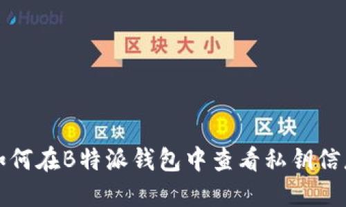 如何在B特派钱包中查看私钥信息