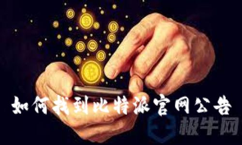 如何找到比特派官网公告