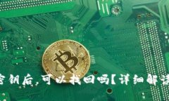 丢失B特派密钥后，可以找