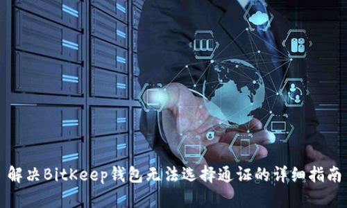 解决BitKeep钱包无法选择通证的详细指南