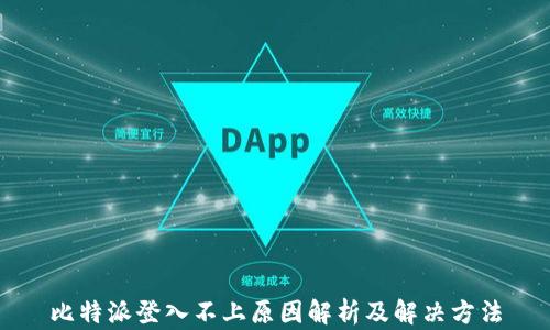 
比特派登入不上原因解析及解决方法