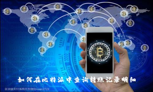 如何在比特派中查询转账记录明细