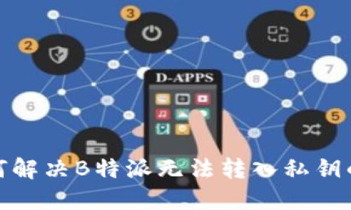 : 如何解决B特派无法转入私钥的问题