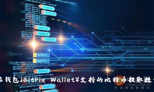 比特派钱包（BitPie Wallet）支持的比特币提取数量详解