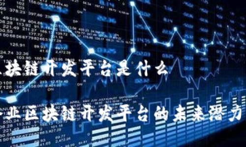 企业区块链开发平台是什么

了解企业区块链开发平台的未来潜力与应用