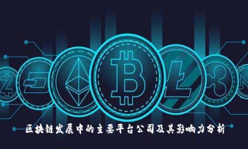 区块链发展中的主要平台公司及其影响力分析