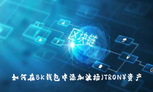 如何在BK钱包中添加波场（TRON）资产